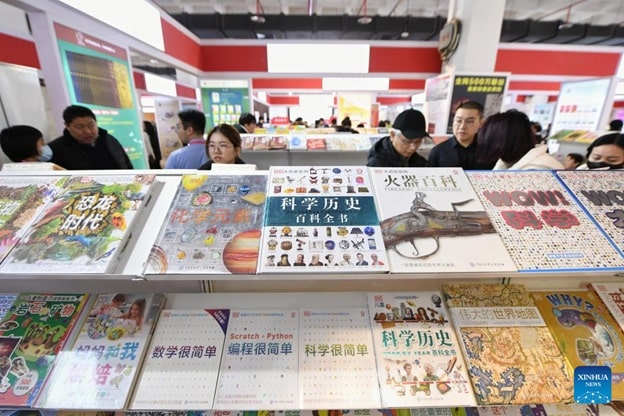 Booth at Beijing Book Fair 