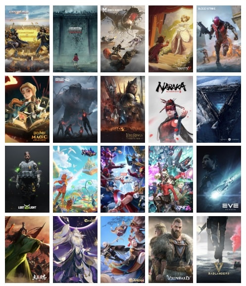 NetEase Game Catalogue