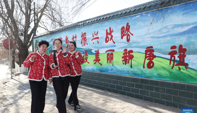 Livestream promotions of Tangqi Village of Heshui County