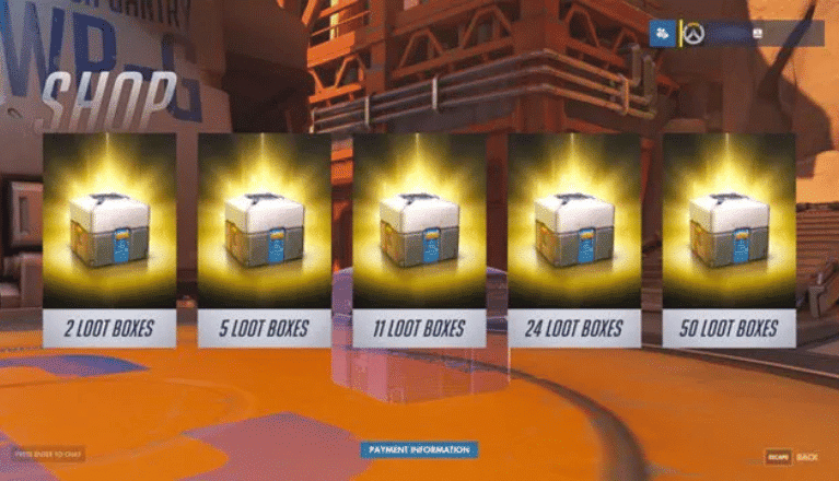 Loot Boxes on Overwatch
