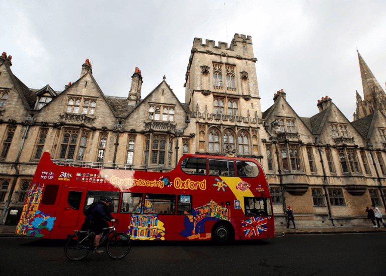 University tour Bus